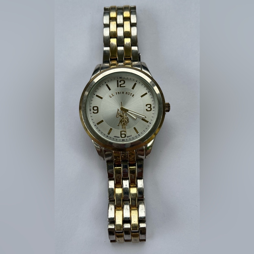 Men's U.S. Polo Assn Watch Stainless Steel Untested